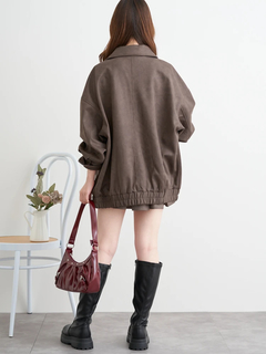 LUDIC PARK(ルディックパーク) |ビンテージスエードステンカラーブルゾン