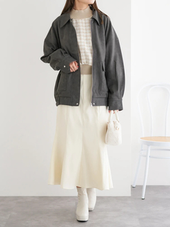 LUDIC PARK(ルディックパーク) |ビンテージスエードステンカラーブルゾン