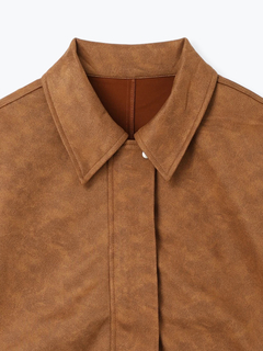 LUDIC PARK(ルディックパーク) |ビンテージスエードステンカラーブルゾン