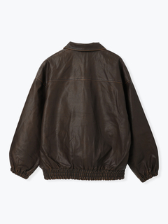 LUDIC PARK(ルディックパーク) |フェイクレザーステンカラージャケット