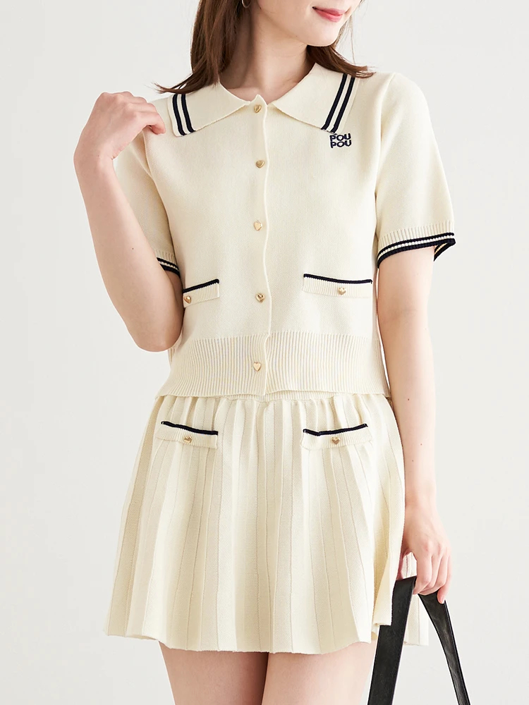 ◆FASHION NOVA◆リブニット モックネック スカートセットアップ deux amour セットアップ クルーネックニットプルオーバー＋