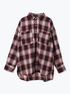 LUDIC PARK(ルディックパーク) |ゆるBIGチェックシャツ