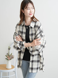 LUDIC PARK(ルディックパーク) |ゆるBIGチェックシャツ