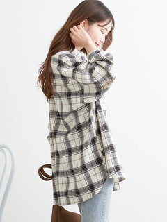 LUDIC PARK(ルディックパーク) |ゆるBIGチェックシャツ