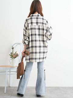 LUDIC PARK(ルディックパーク) |ゆるBIGチェックシャツ