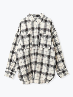 LUDIC PARK(ルディックパーク) |ゆるBIGチェックシャツ