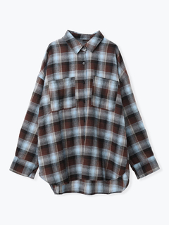 LUDIC PARK(ルディックパーク) |ゆるBIGチェックシャツ