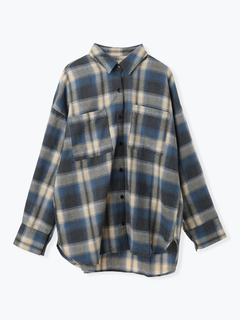 LUDIC PARK(ルディックパーク) |ゆるBIGチェックシャツ
