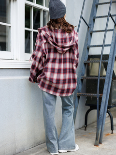 LUDIC PARK(ルディックパーク) |フードビックチェックシャツ