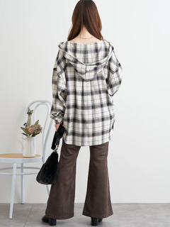 LUDIC PARK(ルディックパーク) |フードビックチェックシャツ