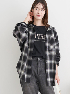 LUDIC PARK(ルディックパーク) |フードビックチェックシャツ