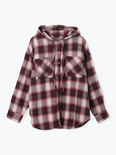 LUDIC PARK(ルディックパーク) |フードビックチェックシャツ