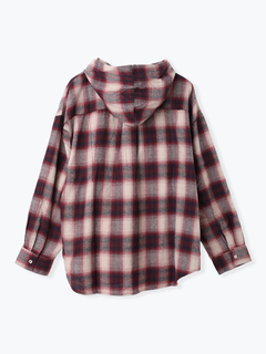 LUDIC PARK(ルディックパーク) |フードビックチェックシャツ