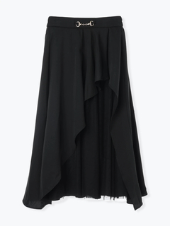 LUDIC PARK(ルディックパーク) |ビット付きアシメラッフルスカート