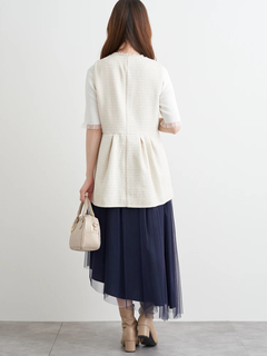 LUDIC PARK(ルディックパーク) |コルセットベルト付きチュールスカート