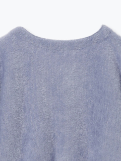 LUDIC PARK(ルディックパーク) |マルチパールボタンラメ入りシャギーニットカーディガン