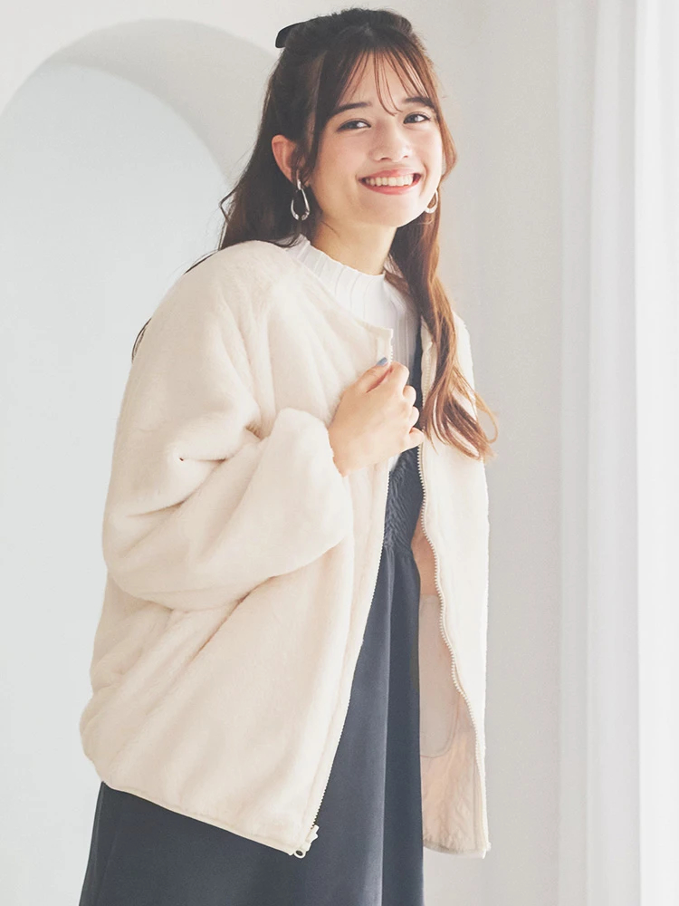 リバーシブルハートキルトジャケット / LUDIC PARK（ルディックパーク