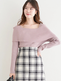 LUDIC PARK(ルディックパーク) |オフショルニットトップス