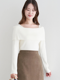 LUDIC PARK(ルディックパーク) |オフショルニットトップス