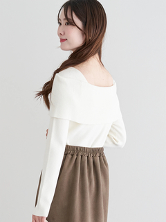 LUDIC PARK(ルディックパーク) |オフショルニットトップス