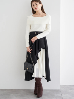 LUDIC PARK(ルディックパーク) |オフショルニットトップス