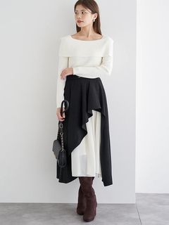 LUDIC PARK(ルディックパーク) |オフショルニットトップス