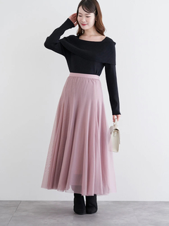 LUDIC PARK(ルディックパーク) |オフショルニットトップス