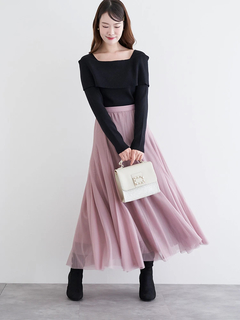 LUDIC PARK(ルディックパーク) |オフショルニットトップス