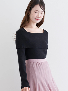 LUDIC PARK(ルディックパーク) |オフショルニットトップス