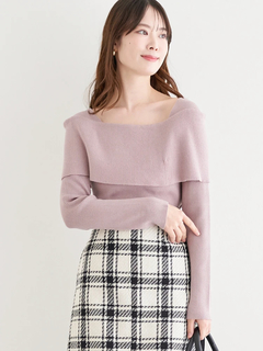 LUDIC PARK(ルディックパーク) |オフショルニットトップス