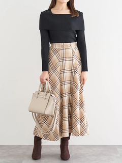 LUDIC PARK(ルディックパーク) |オフショルニットトップス