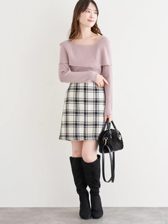 LUDIC PARK(ルディックパーク) |オフショルニットトップス