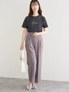 LUDIC PARK(ルディックパーク) |ラインストーンロゴTシャツ