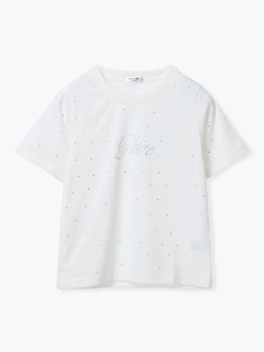 LUDIC PARK(ルディックパーク) |ラインストーンロゴTシャツ
