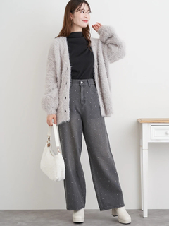 LUDIC PARK(ルディックパーク) |カットプリーツプチハイネックトップス