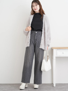 LUDIC PARK(ルディックパーク) |カットプリーツプチハイネックトップス