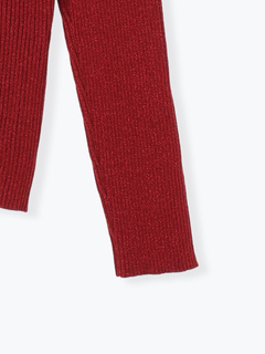 LUDIC PARK(ルディックパーク) |フロントクロスリブラメニットプルオーバー