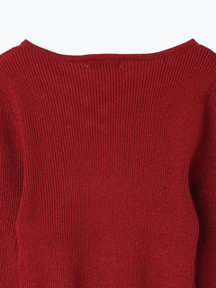 LUDIC PARK(ルディックパーク) |フロントクロスリブラメニットプルオーバー