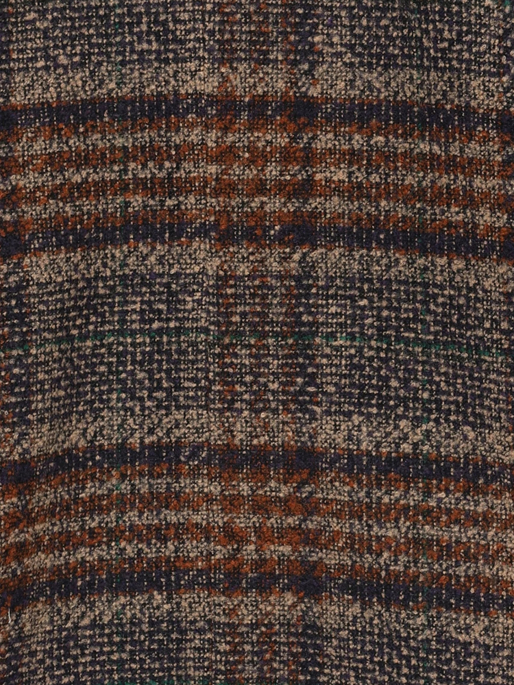 ダッフィバーバリー コート ハーフ丈 毛 アンゴラ ノバチェック ロゴ ダッフィバーバリー コート ハーフ丈 毛 アンゴラ ノバチェック ロゴ