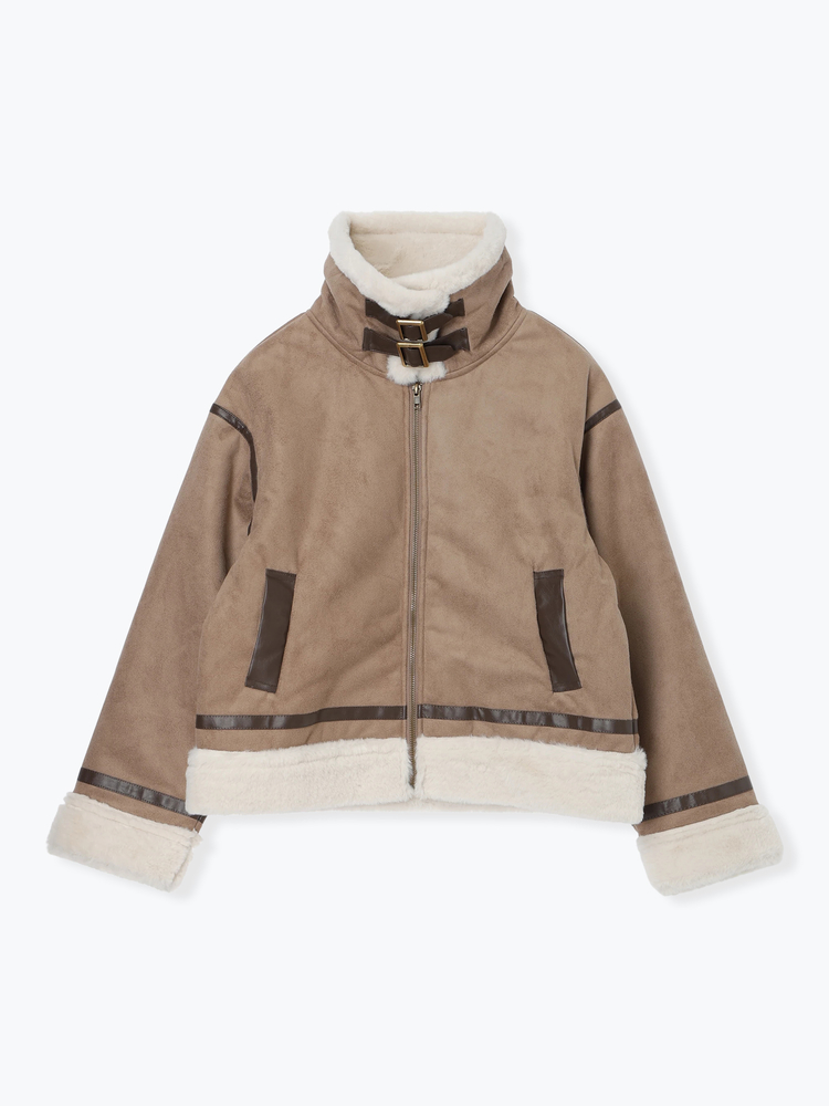 パイピングムートンジャケット / LUDIC PARK（ルディックパーク）の