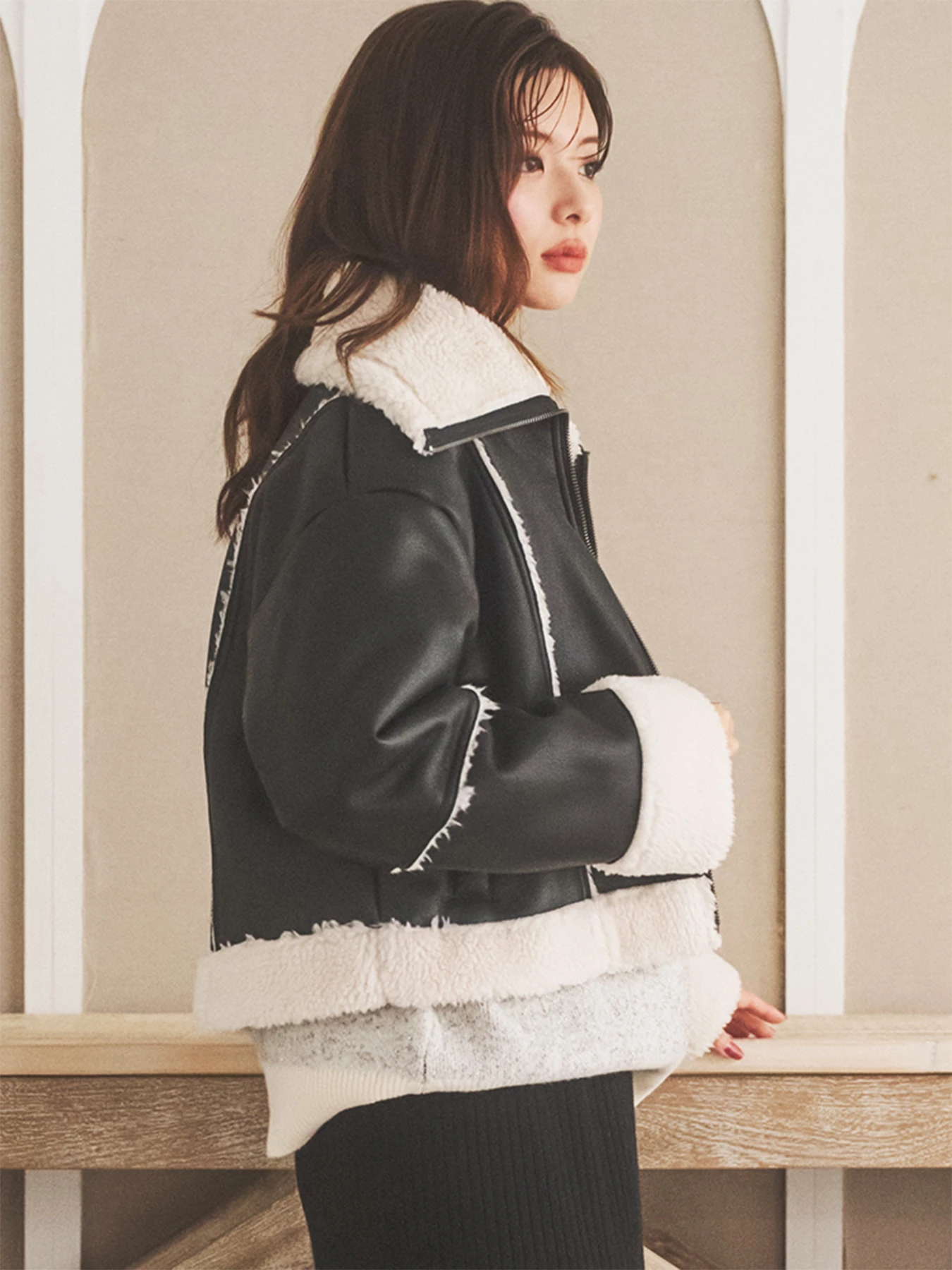 ウラボアムートンジャケット / LUDIC PARK（ルディックパーク）の