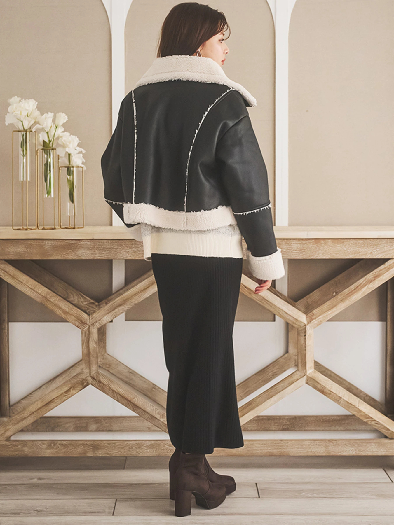 ウラボアムートンジャケット / LUDIC PARK（ルディックパーク）の