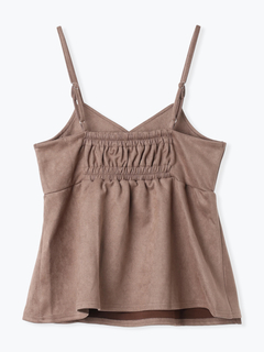 LUDIC PARK(ルディックパーク) |[SET]スエードポンチラップ風キャミソール×ワイドパンツ