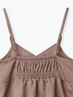 LUDIC PARK(ルディックパーク) |[SET]スエードポンチラップ風キャミソール×ワイドパンツ