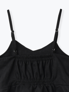 LUDIC PARK(ルディックパーク) |[SET]スエードポンチレースアップキャミソール×ワイドパンツ