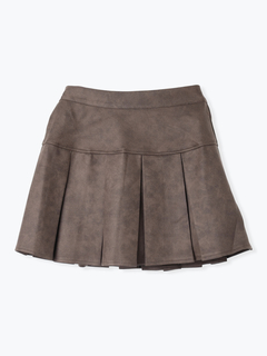 LUDIC PARK(ルディックパーク) |スエードミニプリーツスカート