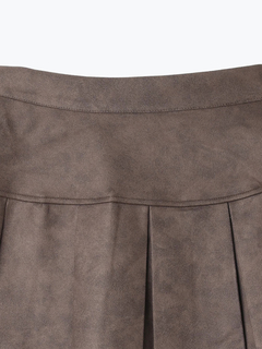 LUDIC PARK(ルディックパーク) |スエードミニプリーツスカート