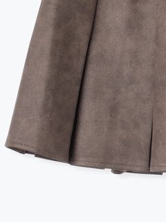 LUDIC PARK(ルディックパーク) |スエードミニプリーツスカート