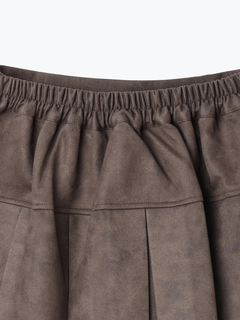 LUDIC PARK(ルディックパーク) |スエードミニプリーツスカート