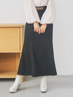 LUDIC PARK(ルディックパーク) |スエポンベルト付きマーメードスカート
